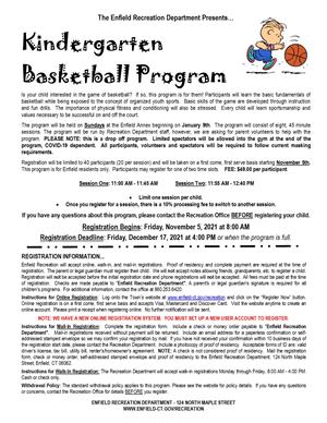 Kindergarten Instructional Basketball